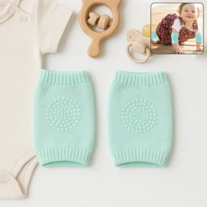 Mint Green Toddler Wool Knit Leg Warmer (Knee Guard) ! (Set of 2 Pairs)
