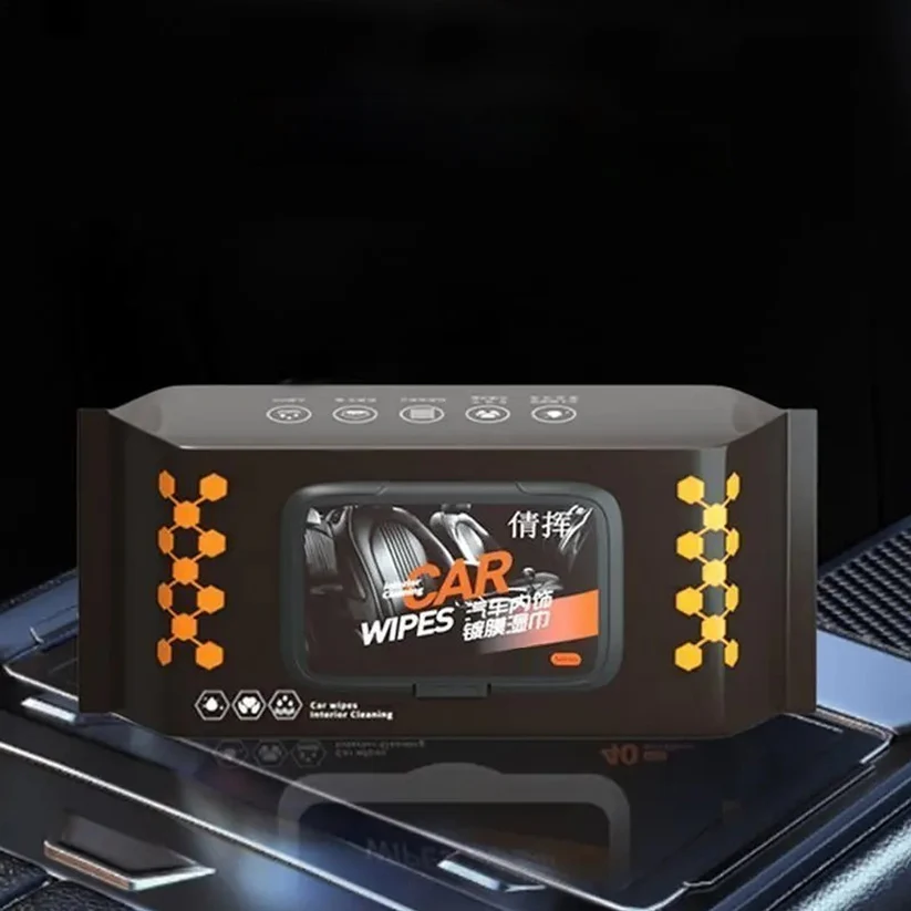 Car Dashboard Scratch Remover Tissue (80 Pcs Set) - Image 2