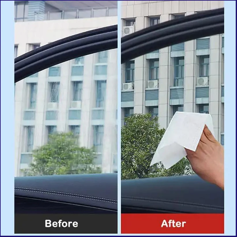 Car Dashboard Scratch Remover Tissue (80 Pcs Set) - Image 3