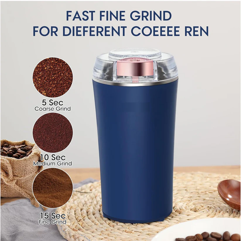 Portable 4-Blade Mini Grinder & Blender for Home & Office - Image 5